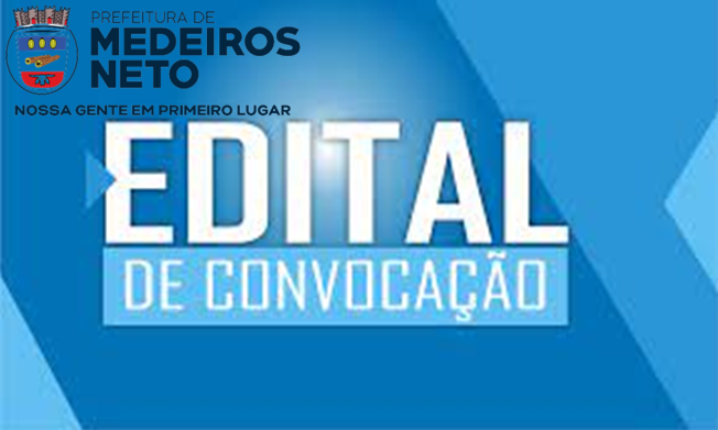 EDITAL DE CHAMAMENTO – COMPARECIMENTO PARA RETORNO AO TRABALHO